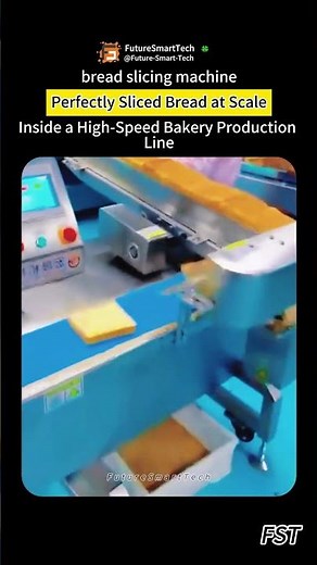 Perfectly Sliced Bread at Scale, Inside a High-Speed Bakery Production Line