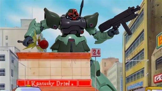 [0080小剧场]万代3月 魂限定 ROBOT魂 MS-09R-2 力克大魔2RICK DOM ZWEI 殖民地式样 玩家实物