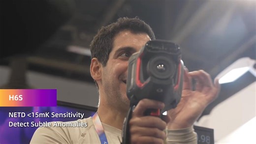 Experience ApexVision at CES 2026 🔥 Industrial thermal measurement featuring
