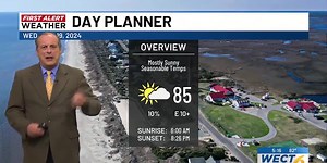 First Alert Forecast: dry & seasonable