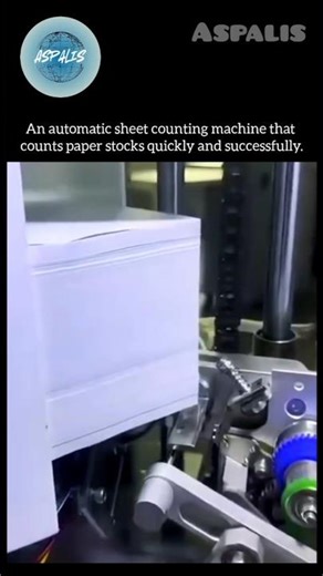 Automatic Paper Counting Machine in Action #shorts