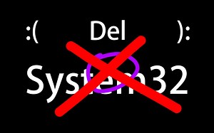 在Win10里删掉System32会发生什么？（破解Win10外挂）