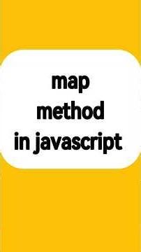 map method in javascript #javascript #javascriptwebdevelopment #coding #htmlcss #viral