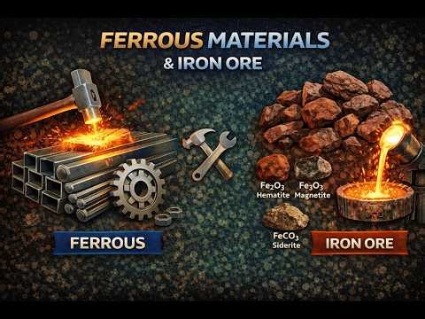 Ferrous Materials & Iron Ores Explained | Engineering Materials