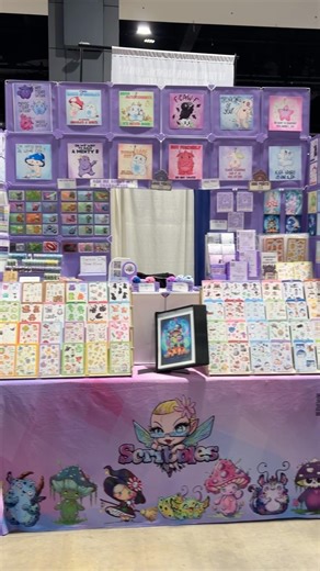 Galaxycon Richmond Day 3 booth 1627 #artistalley #convention #comicon #comiccon #galaxycon