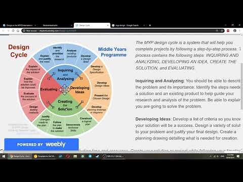 IB MYP DESIGN Subject Overview