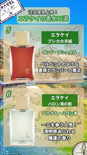 注目度急上昇！エラケイの香水12選