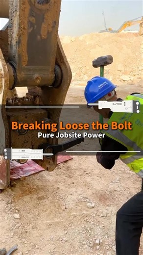 Beilite Hydraulic Breakers | One hit. Bolt defeated. Real power. Real jobsite energy. #breaker #excavator #jobsite #heavy #power #steel #bolt #impact #satisfying #beilite | Instagram