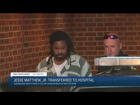 Killer Jesse Matthew moved from Sussex I State Prison to Richmond hospital