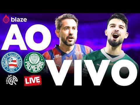 BAHIA X PALMEIRAS AO VIVO 🔴 HOJE | JOGO AO VIVO AGORA | BRASILEIRÃO 2026