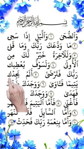 Wad-Duha ❤️ Surah Ad-Duha Beautiful Quran Tilawat #Shorts