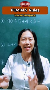 4.5K views · 115 reactions | PEMDAS Rules #math #mathtutorial #mathtutor #mathematics #PEMDAS #mathlessons #mathhacks #mathtricks #mathskills #mathreview #education #mathtutoring #MathMadeEasy #mathisfun #mathiscool | Unang Math | Facebook