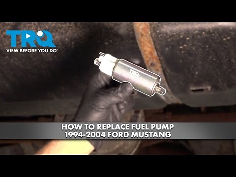 How to Replace Fuel Pump 1994-2004 Ford Mustang