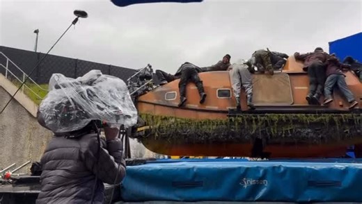 AI | That boat scene shot on blue screen #greenland2 🌊🎬 Brilliant work by @martin_ahlgren 👏 | Instagram