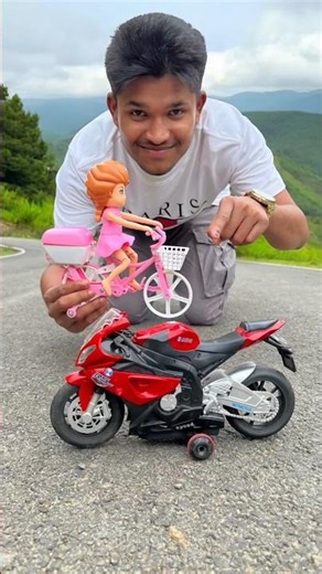 Pink Ladies Cycle and Red Remote Control Bike Unboxing 🔥