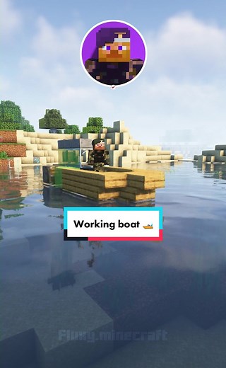How to Make a Working Boat in Minecraft