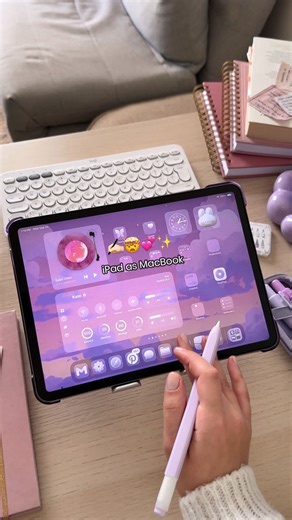 Kate | Digital Planning & iPad Tips on Instagram: "I am obsessed with the new iPadOS26 windowing 💞✨✏️ Comment IPAD below and I will share with you the link to the iPad wallpapers I use here🩷✨ ✧･ﾟ 📓 Planner: @madetoplan Digital Notebook 💞Stickers: @madetoplan Sticky Notes 📱iPad Pro 11-inch • #ipad #ipadpro #digitalplanner #studymotivation #instastudy #studymood #digitalplanning #ipadplanner #ipadplanning #thatgirlaesthetic #readingjournal #readingtime #ipadnotetaking #aestheticnote #ipadnote