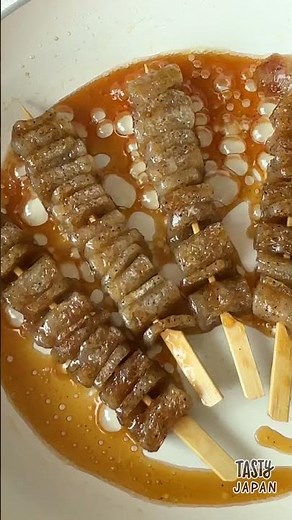 【え、これ鶏皮じゃないの？】焼き鳥屋さんもびっくり！甘辛ぷるじゅわッ…！こんにゃく串 / Konjac Skewers