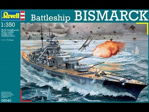 DKM Battleship Bismarck 1:350 Scale Model Build Intro
