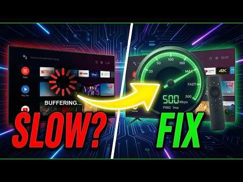 🔴Android TV Running Slow? Change This Setting Now