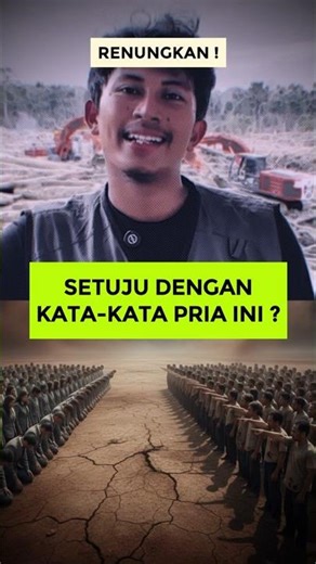 THINK‼️ AGREE WITH THIS MAN'S SENTENCE⁉️ #Sumaterafloods