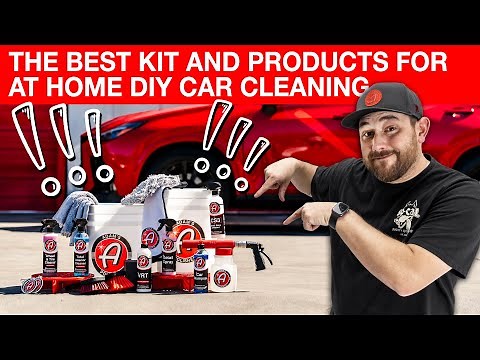 The Best Kit And Products For At Home DIY Car Cleaning | Adam's Essentials Kit Complete How To Guide