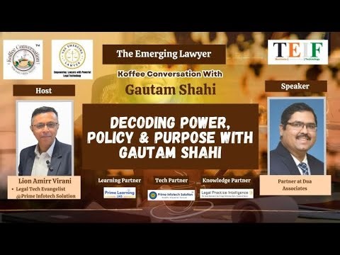 Decoding Power, Policy & Purpose with Gautam Shahi | Koffee Conversation @TEIF