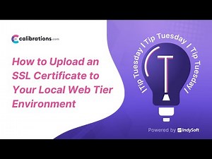 How to Upload an SSL Certificate to Your Local Web Tier Environment