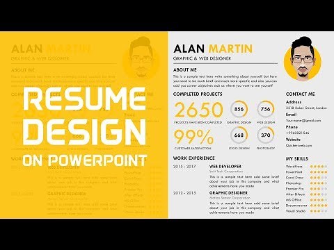 How to Make a Professional CV in PowerPoint