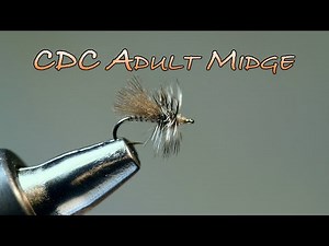 CDC Adult Midge Fly Tying Instructions by Charlie Craven