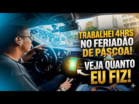 ✅Foi uma boa ideia sair pra trabalhar na PÁSCOA? Uber, 99pop, Indriver