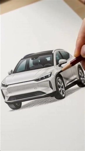 BYD Car Design ✏️ Step-by-Step Automotive Sketch