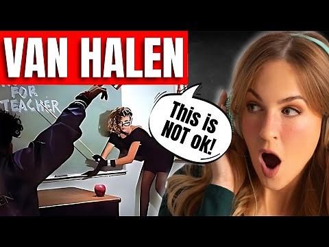 First Time Hearing Van Halen - Hot For Teacher