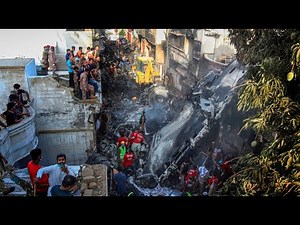 At least two survivors after aircraft carrying 107 people crashes in Pakistan