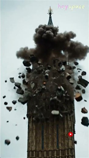London Vlogger Films Big Ben Collapse! 🕰️ #shorts