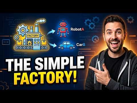 Simple Factory Pattern | The Easiest Design Pattern to Learn? | 3/25