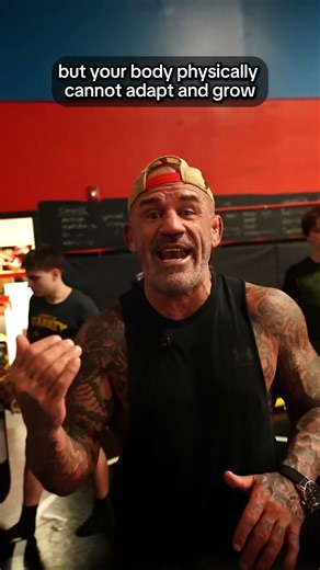 If you're not doing the right things, then every lift you do is a complete waste of time.