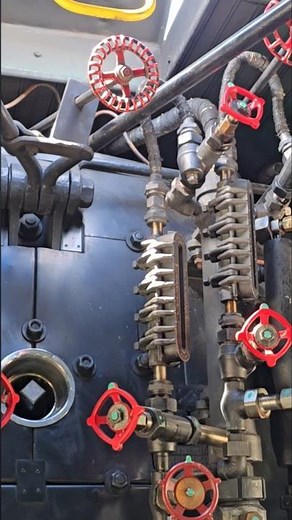 In the Cab of Big Boy 4014, World's Largest Steam Locomotive
