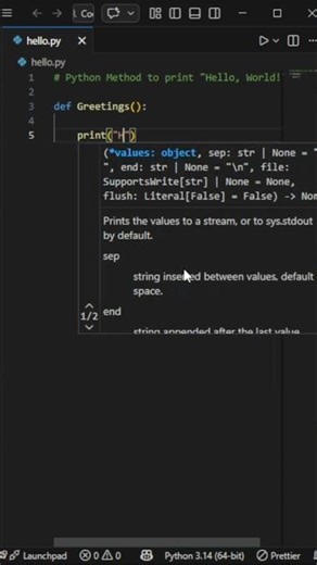 Python METHOD in 28 seconds!🔥👨🏽‍💻 #shorts