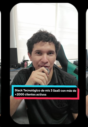 Stack Tecnológico de mis 3 SaaS con 2000 Clientes