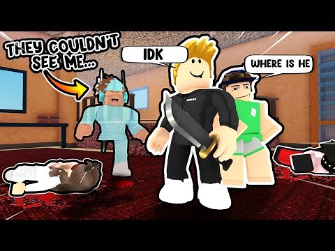 Trolling MM2 Teamers With GHOST PERK, And They THOUGHT I Was HACKING...