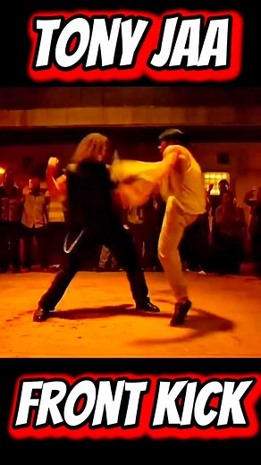 Tony jaa front kick 💥 #tonyjaa #martialarts #facebookreel | Fit Fight