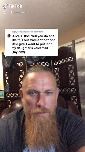 Daughter voicemail. #vikingtower Personalized VM with your name $20. You write the script $50... plus bonus track included. FREE here!