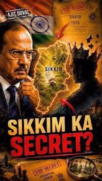 The Untold Story of Sikkim merger in India#ajitdoval | Khan Sir | figuring out podcast | Rajshamani