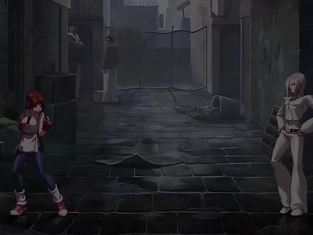 爆衣拳皇（kof xiii）坂崎由莉&雅典娜vs斋祀 ryona #拳皇13 #坂崎由莉 #雅典娜 #爆衣 #ryona #高清无码