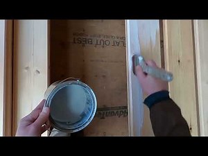 How to Whitewash Stain Pickle Tongue and Groove Pine Board - Take the Yellow Out of Pine with Stain