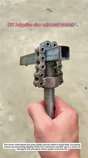 This Genius Chain Tool Removes Rusted Bolts Instantly! 🔧🔥 (Must See DIY Hack)