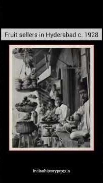 Fruit Sellers in Hyderabad, a photogravure by Martin Hurlimann, 1928 #history #ww #art #travel