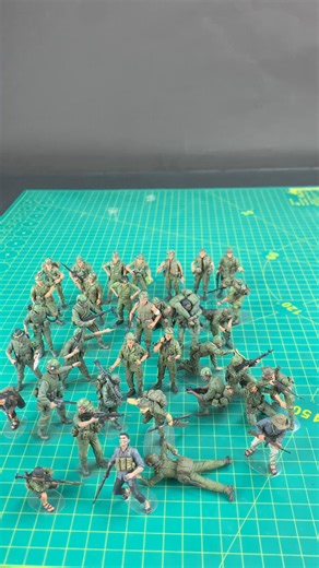 127K views · 2.4K reactions | 1/35 Vietnam war figures for diorama : USMC, US Army, , Vietcong #usmc #dragonmodels #usmarines #marines #vietnamwar #diorama #probuiltmodel #scalemodel #militarymodel #paracelminiatures #Bravo6 #plasticmodel #modelkit #paintedminiatures #135scalemodel | Pro Built Model | Facebook