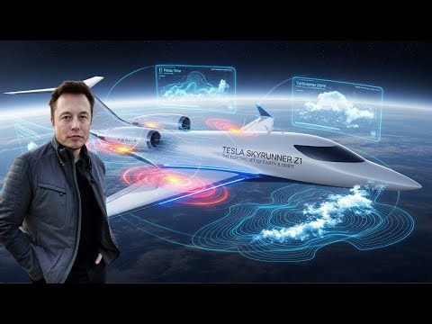 Elon Musk’s $389 Million Tesla SkyRunner Z1 — The World’s First Electric–Plasma Private Jet